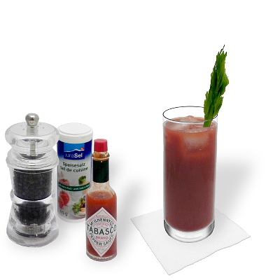 Bloody Mary with individual decoration